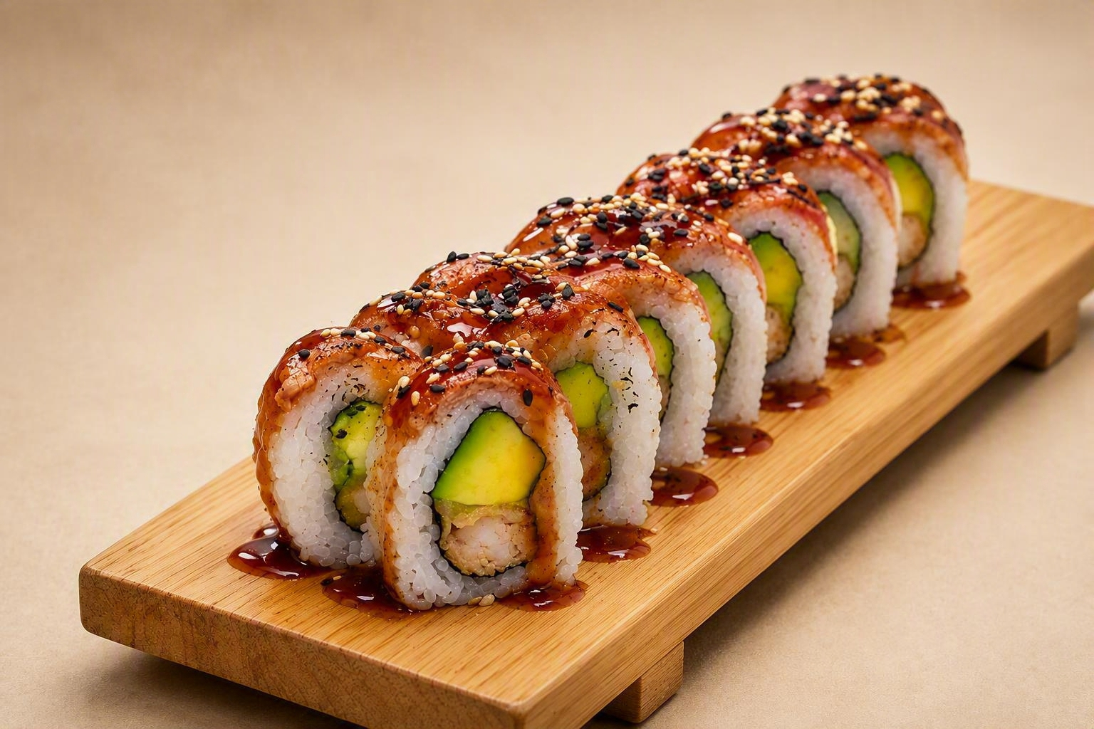 Variedad de makis